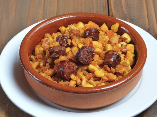 Alojamientos Corral Nuevo, Gastronomía Extremeña.